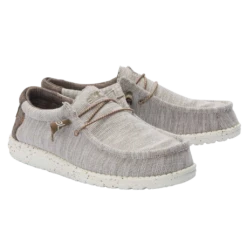 Hey Dude Men's Wally Stretch Limestone Shoes 110381721