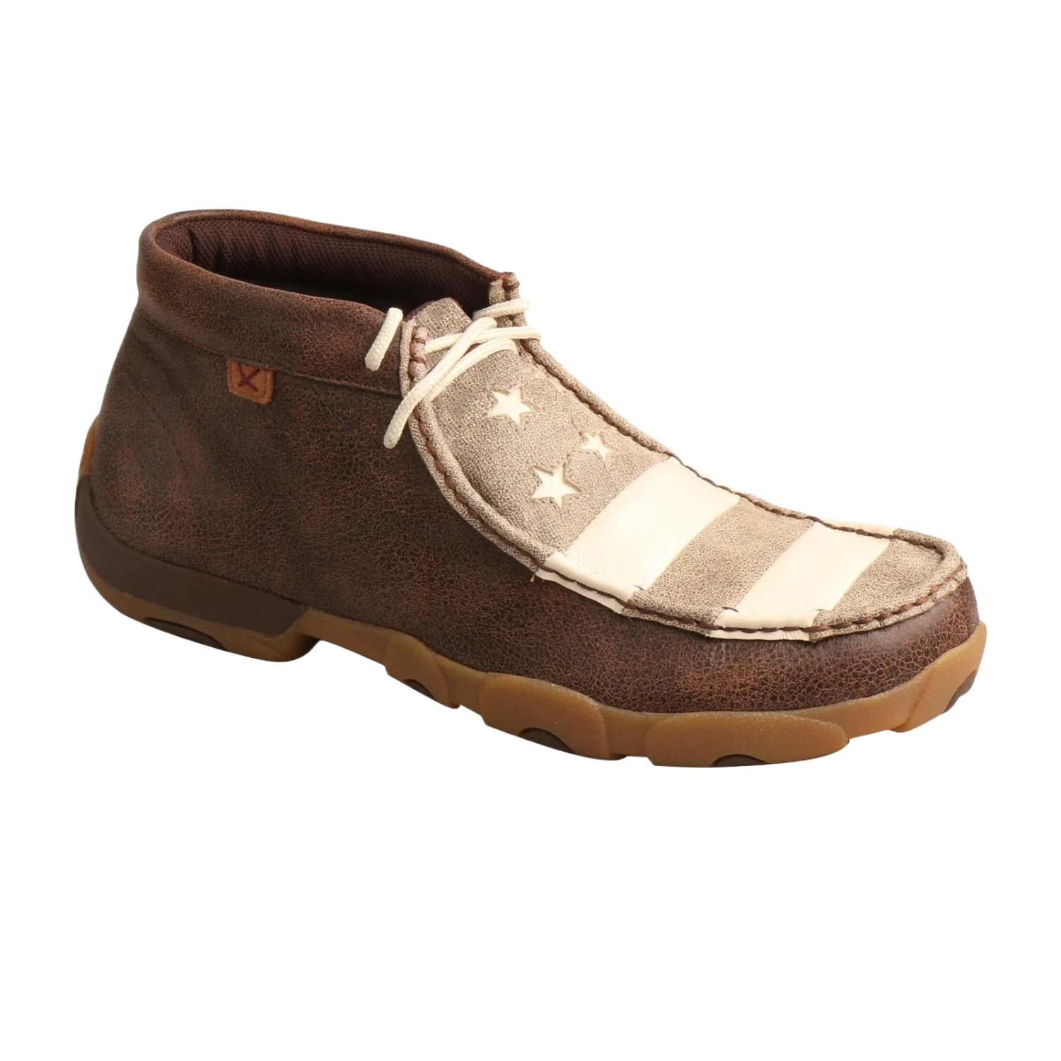 Twisted X Men's Stars & Stripes Driving Mocs MDM0075