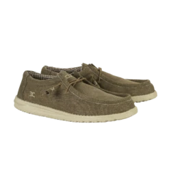 Hey Dude Men's Wally Canvas Nut Shoes 110061600