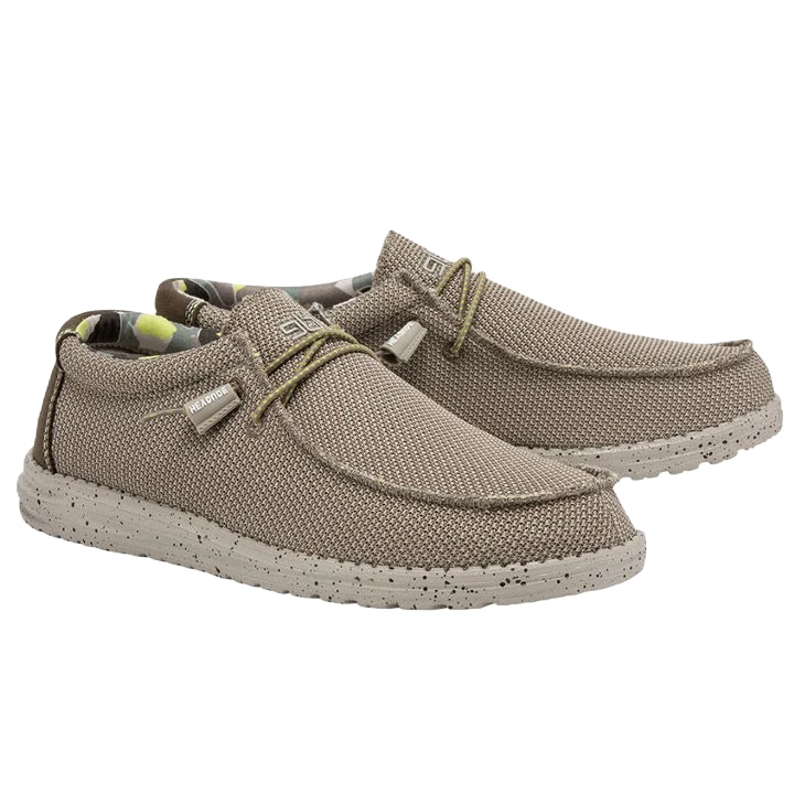 Hey Dude® Men's Wally Stretch Camel Shoes 110351517