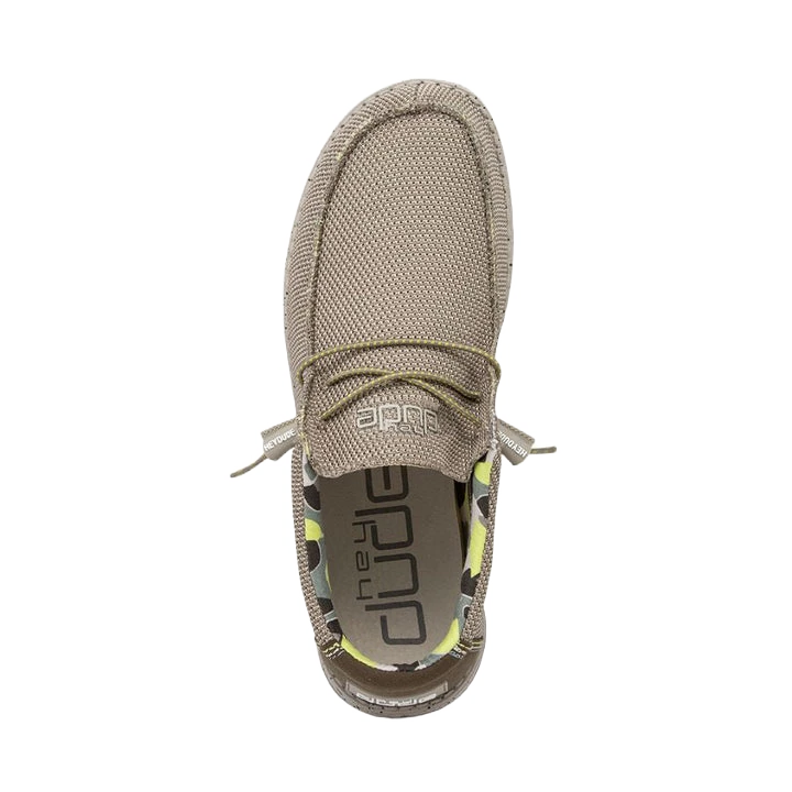 Hey Dude® Men's Wally Stretch Camel Shoes 110351517