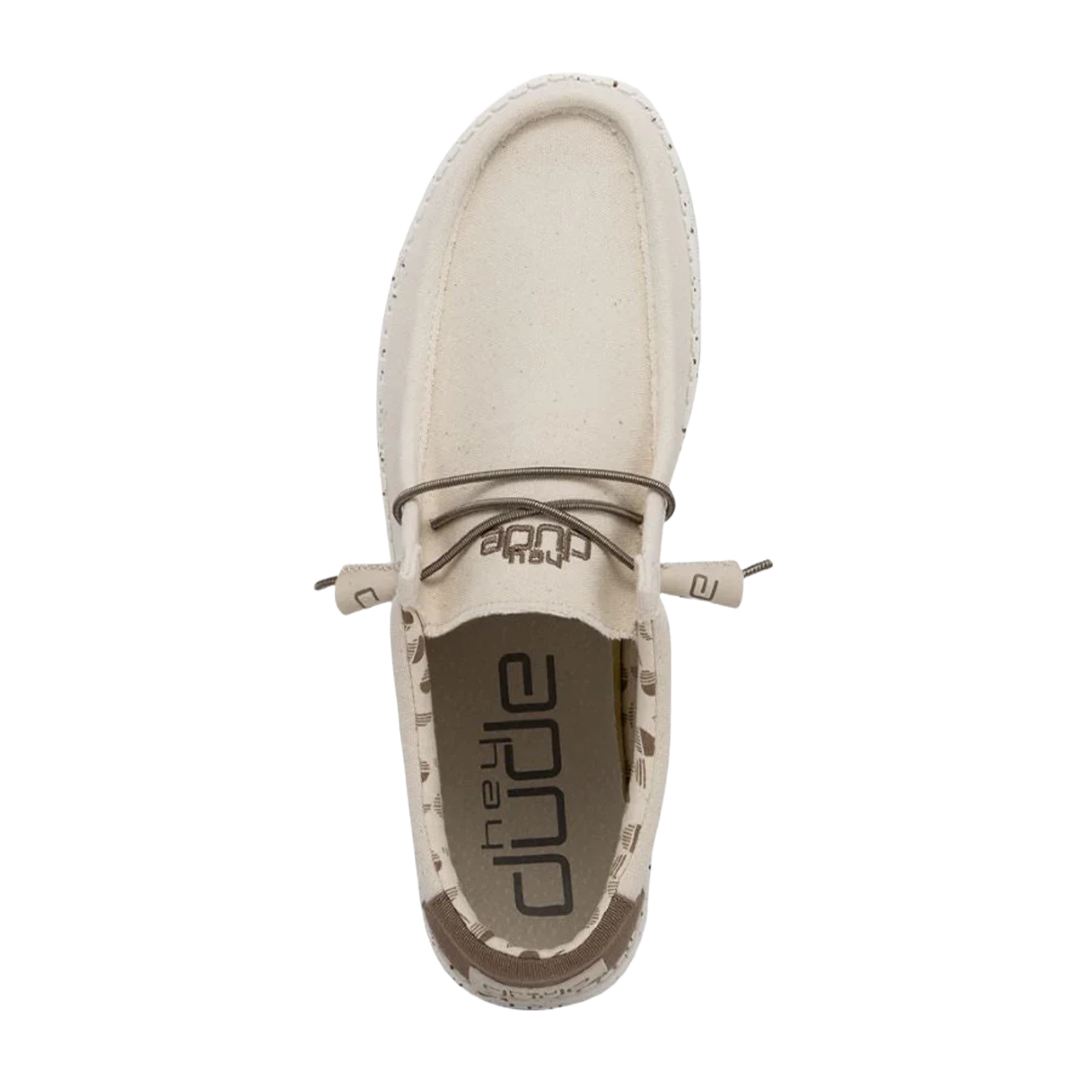 Hey Dude® Men's Wally Stretch Ivory Shoes 110380112