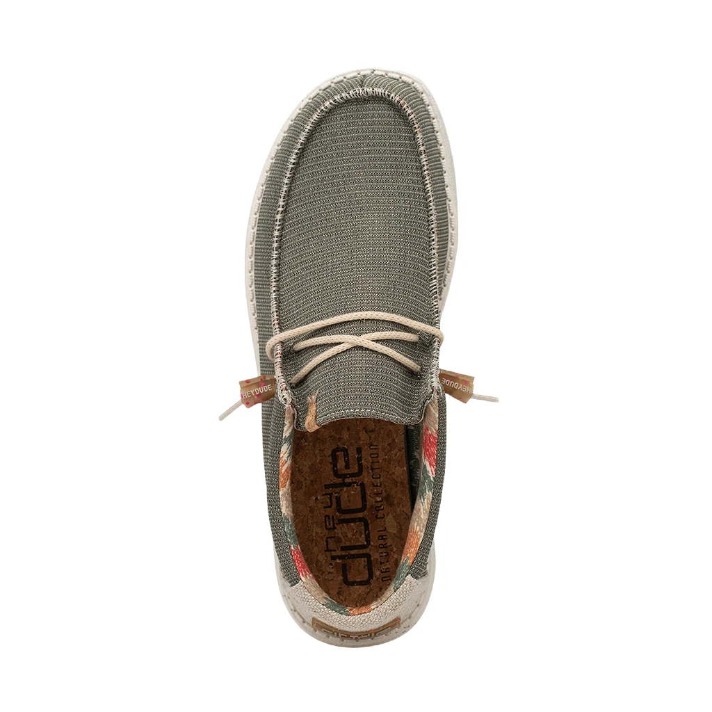 Hey Dude Men's Wally Eco Sox Algae Slip On Shoes 112478354