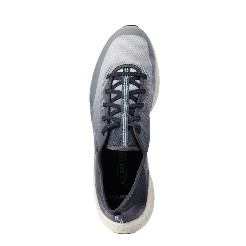 Ariat Men's Shift Runner Smokey Grey Lace Up Sneakers 10042570