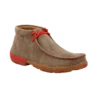 Twisted X Men's Chukka Brown & Red Driving Moc Shoe MDM0036