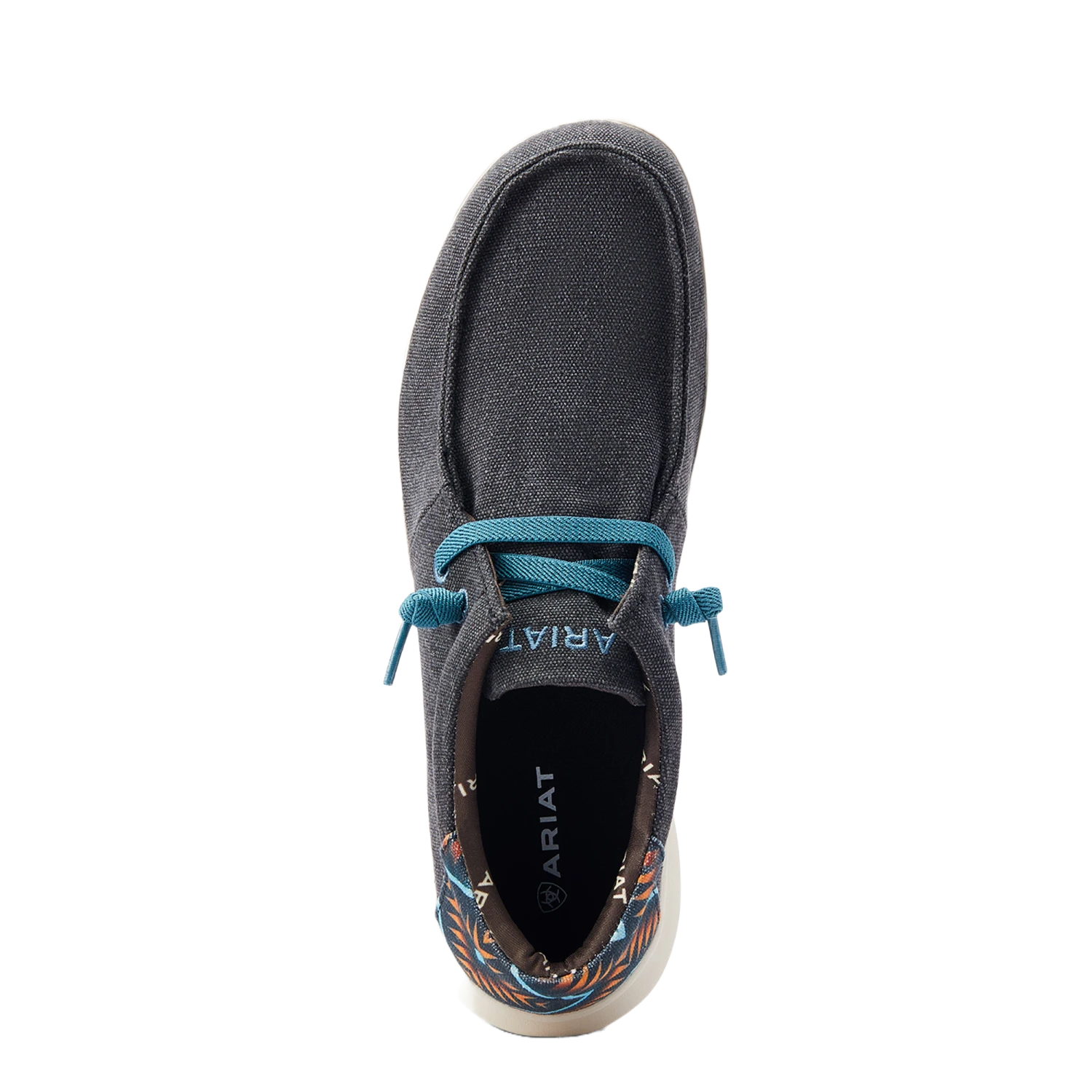 Ariat® Men's Hilo 2.0 Stretch Charcoal Blue & Aztec Blue Casual Shoes 10044586