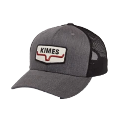 Kimes Ranch® Men's El Segundo Charcoal Heather Trucker Cap SEGUNDO-CH