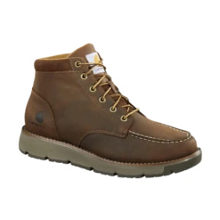 Carhartt® Men's Millbrook Dark Brown Soft Toe Wedge Boots FM5010