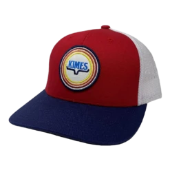 Kimes Ranch Supersonic Red Snapback Hat KR718-RED