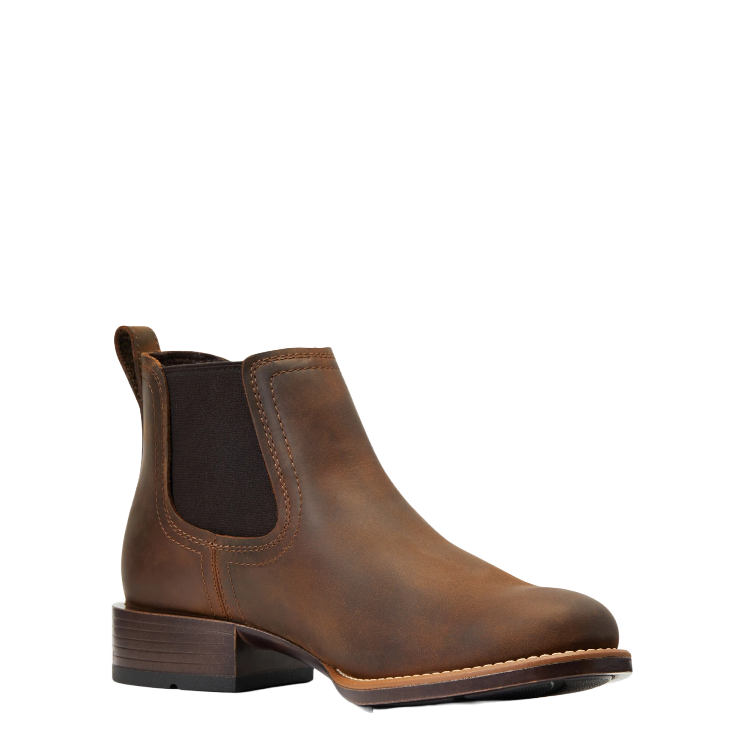 Ariat Men's Booker Ultra Distressed Brown Round Toe Boots 10040374