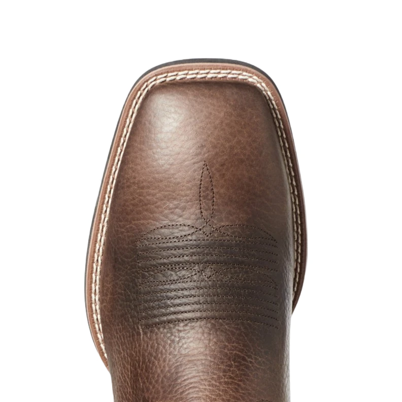 Ariat Men's Everlite Vapor Ranch Brown & Black Deertan Boots 10035963