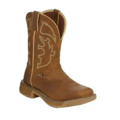 Justin Men's Stampede Rush Rustic Tan Boot WK4330