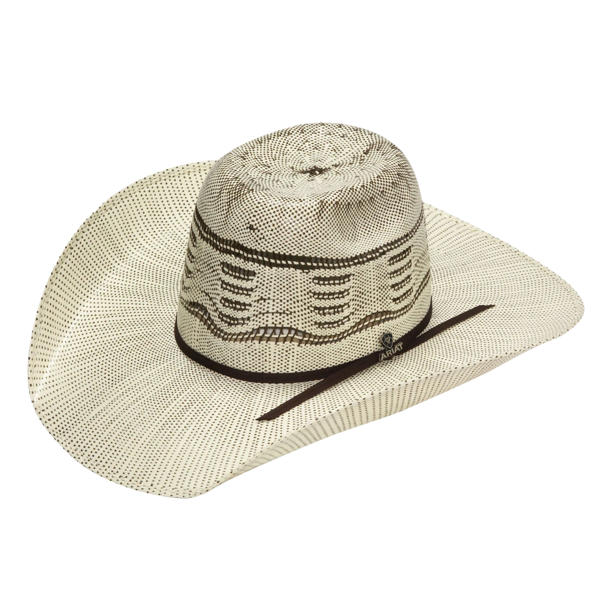 Ariat Unisex Punchy Bangora Natural Western Straw Hat A73192