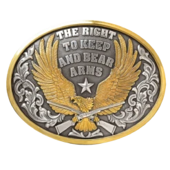 Nocona Right To Bear ArmsBelt Buckle 37117