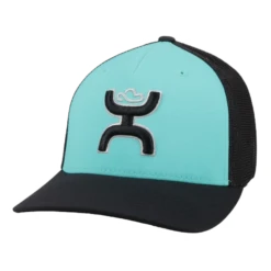 Hooey Men's "Coach" Turquoise And Black Hat 2112TQBK