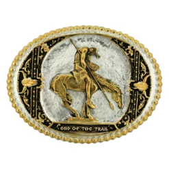 Montana Silversmiths Unisex Two Tone End Of Trail Buckle 60972P