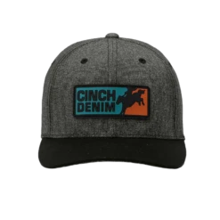 Cinch® Men's 6-Panel Flex Fit Black Cap MCC0627790