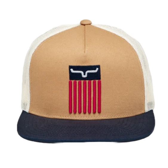 Kimes Ranch® Unisex Cody Trucker Work Wear Brown Cap S22-032302