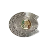 Ariat® Mexico Flag Engraved Silver Belt Buckle A37021