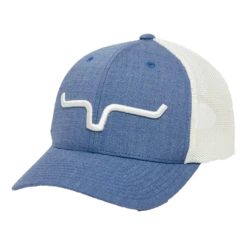 Kimes Ranch® Indigo Teal Upgrade Weekly 110 Trucker Cap UP-IND