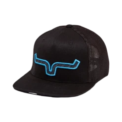 Kimes Ranch® Men's 5 Panel Night Train Black Cap NITE-BLK