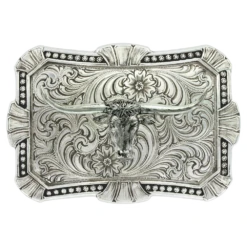 Montana Silversmiths Antiqued Trailblazer Buckle 22718RTS-767