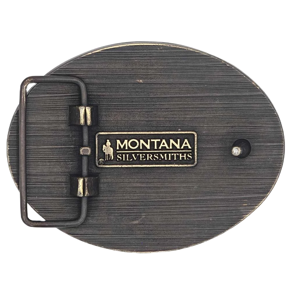 Montana Silversmiths Patriots Faith Attitude Belt Buckle A944C