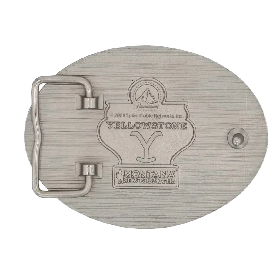 Montana Silversmiths® Men's Yellowstone Squared UpBuckle A912YEL
