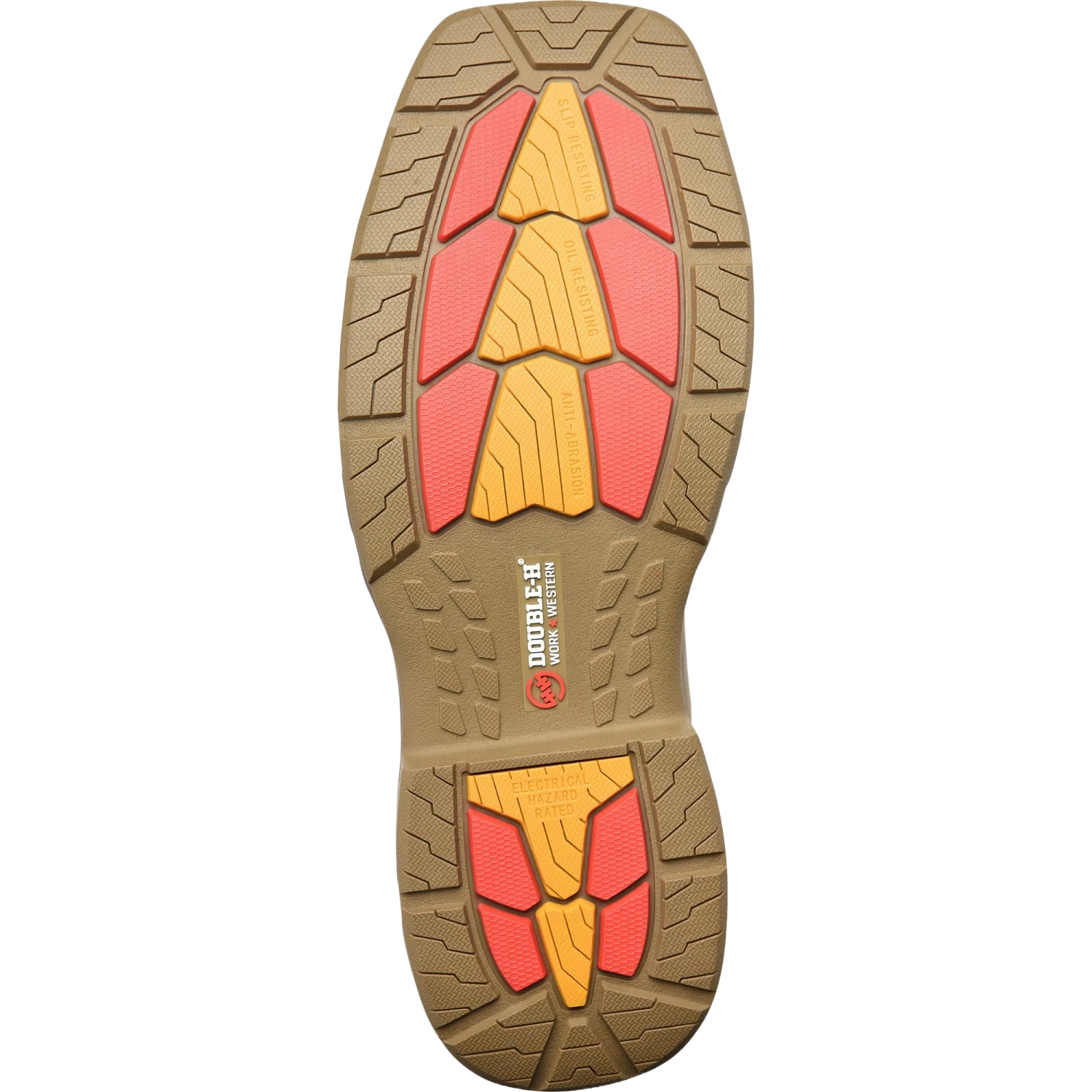 Double H Men's Phantom Rider Alridge 11" Square Toe Brown Boots DH5369