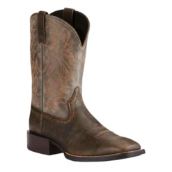 Ariat Men's Sport Western Brooklyn Brown/Ashes Boots 10019958