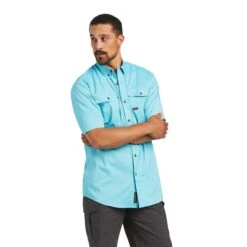 Ariat® Men's Rebar Made Tough VentTEK DuraStretch Work Shirt 10035518