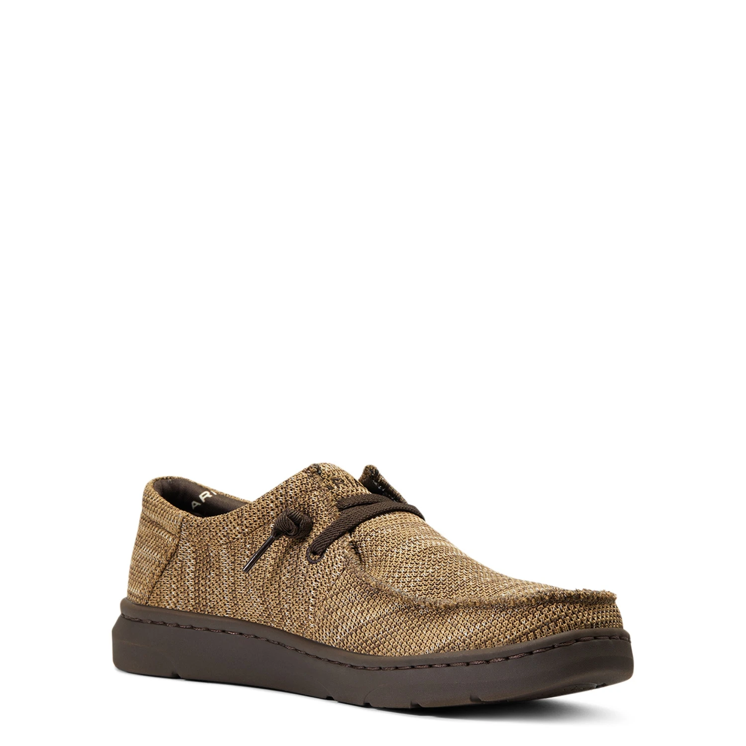 Ariat Men's Hilo Stretch Lace Heather Tan Sip On Shoes 10040444