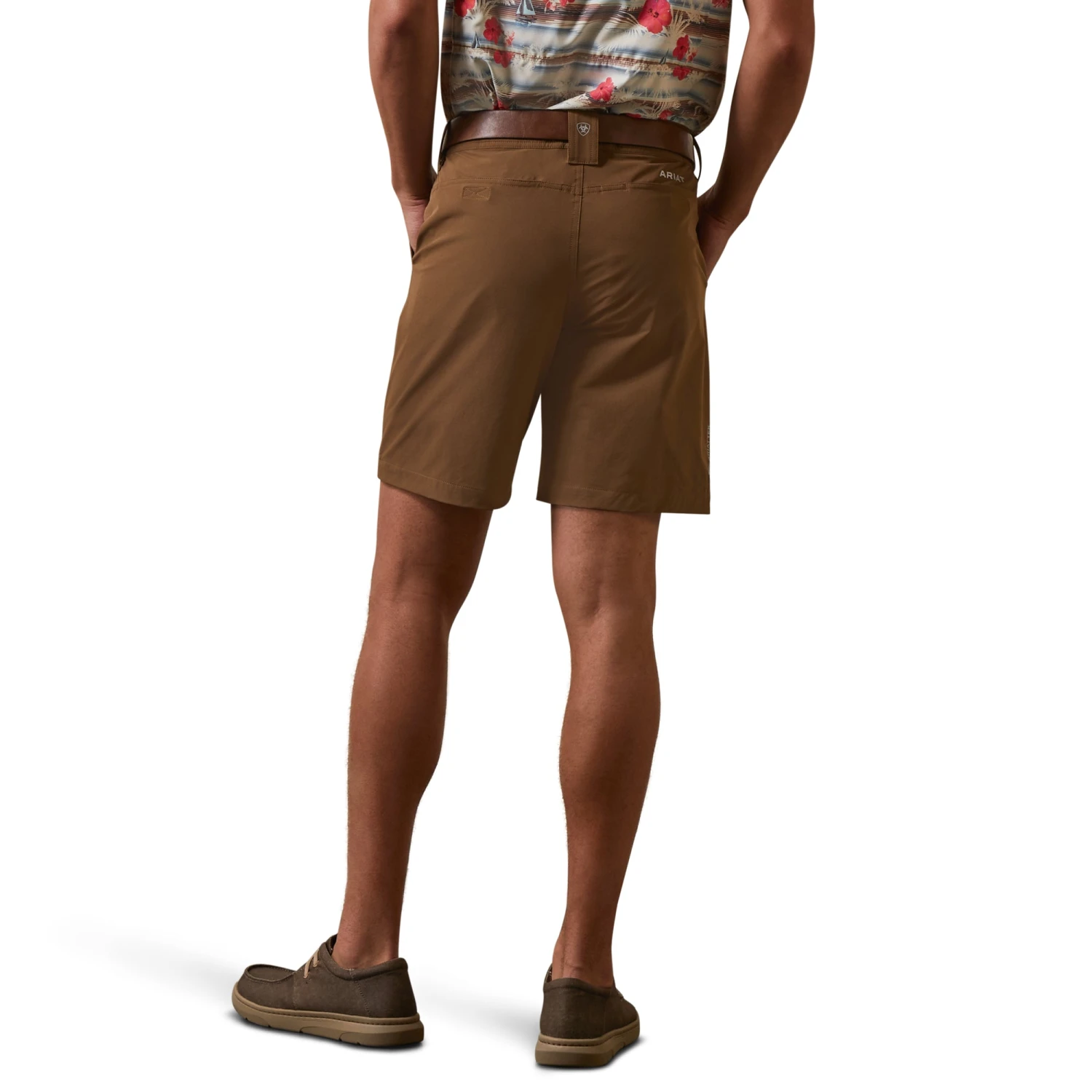 Ariat® Men's Tek 8" Teak Brown Shorts 10043181