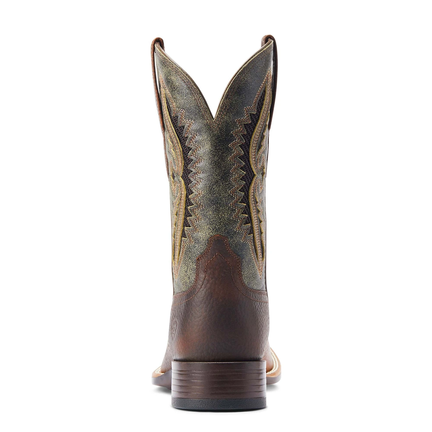 Ariat® Men's Rowder VentTEK™ 360° Rowdy Rust & Forest Green Western Boots 10044478
