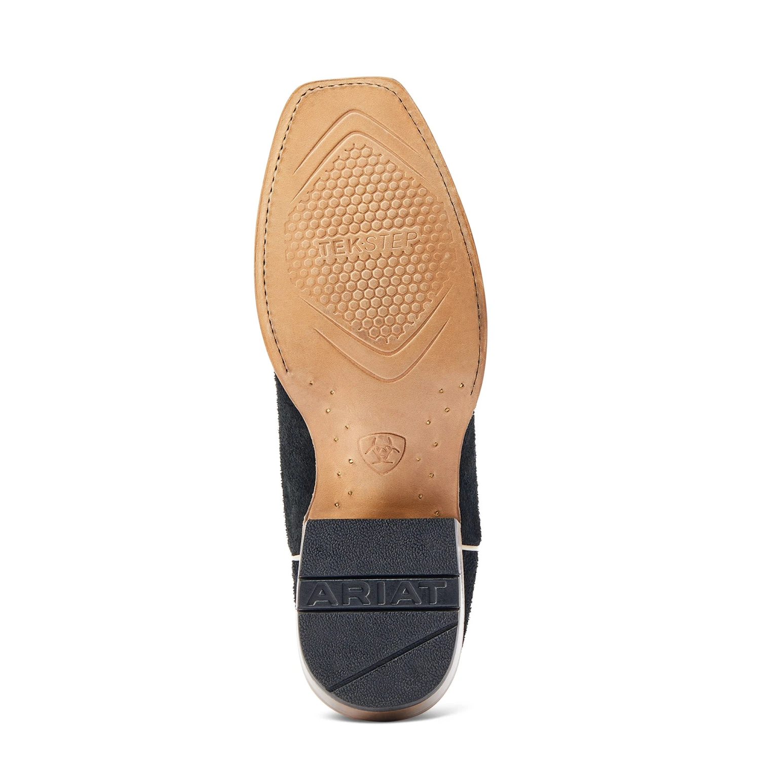 Ariat® Men's Futurity Showman Black Roughout & Roaring Turquoise Western Boots 10044498