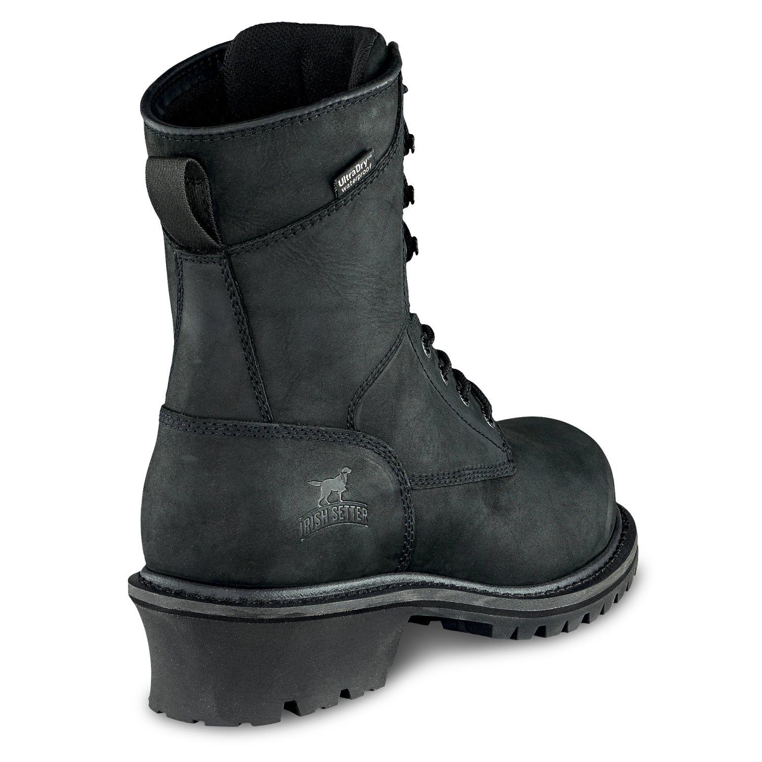 Irish Setter by Red Wing Mesabi Black Steel Toe Waterproof Boot 83836