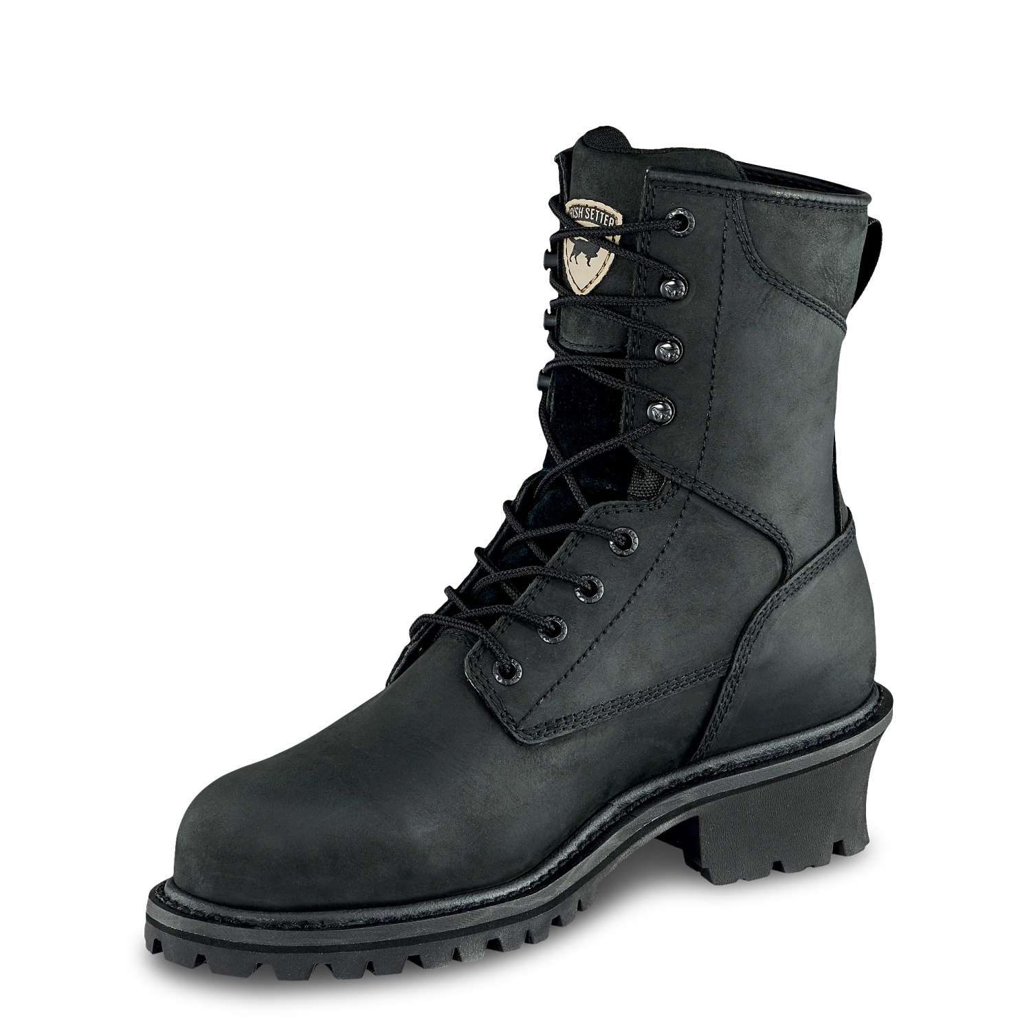 Irish Setter by Red Wing Mesabi Black Steel Toe Waterproof Boot 83836