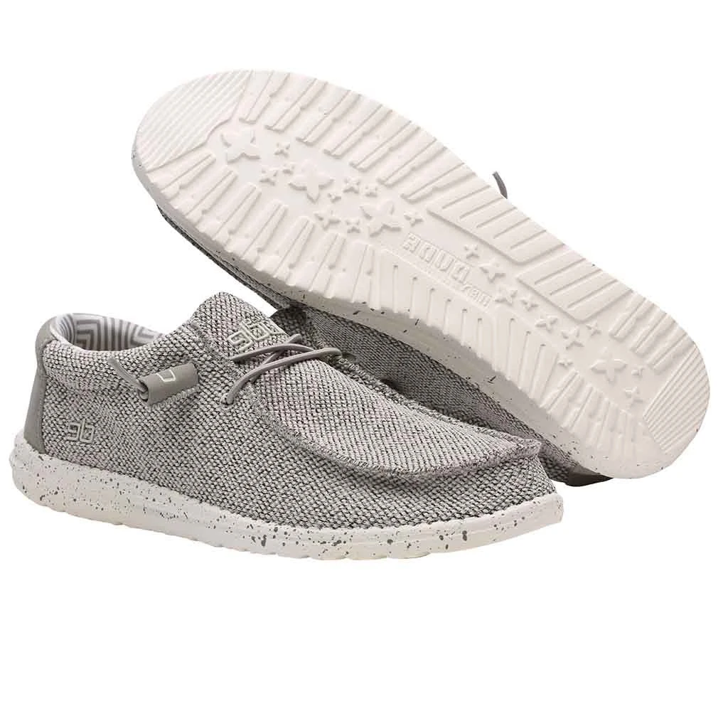 Hey Dude Men's Wally Sox Ash Shoes 110353500