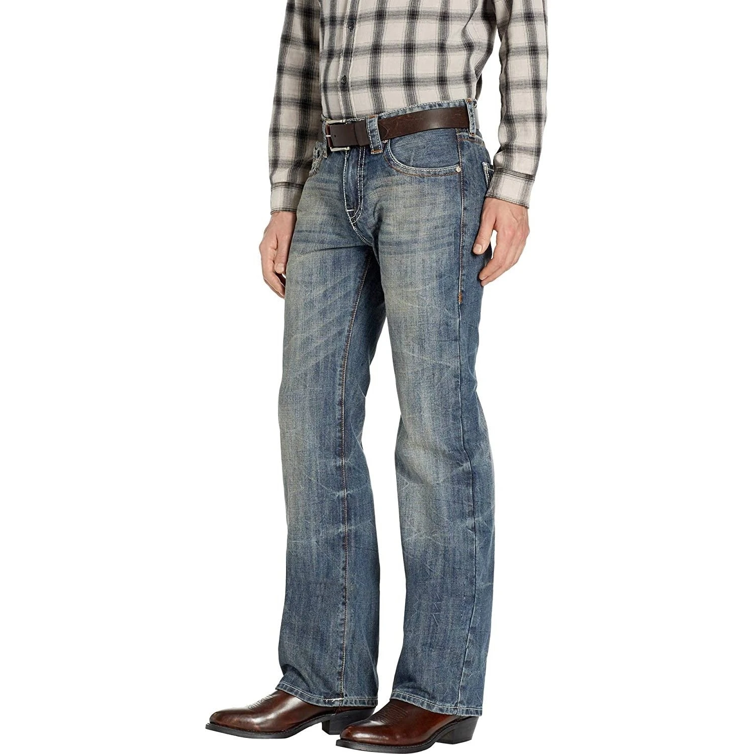 Rock & Roll Denim Men's Pistol Straight Leg Jeans M1P9263